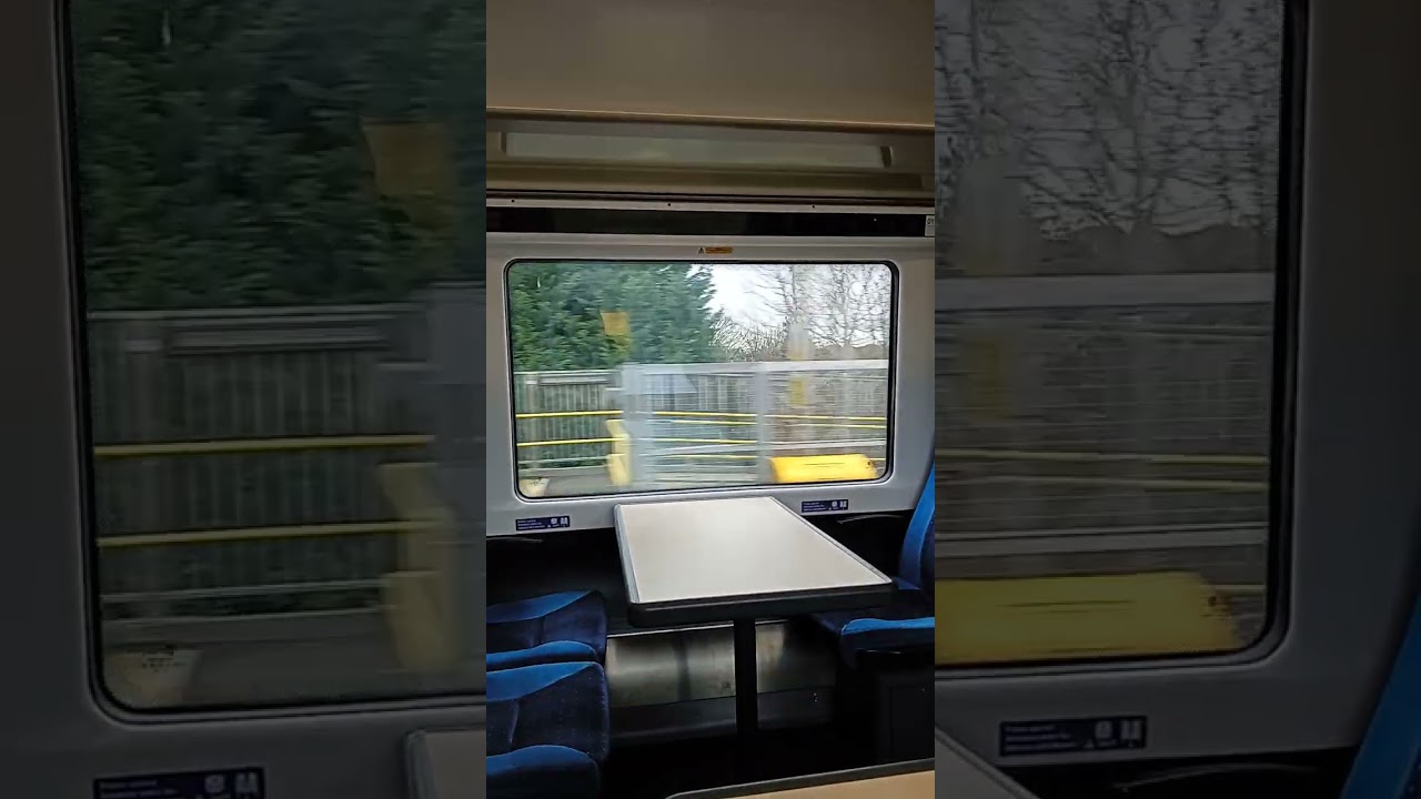Northern 331 Trains Manchester Piccadilly To Crewe Via Manchester Airport Rail Ride