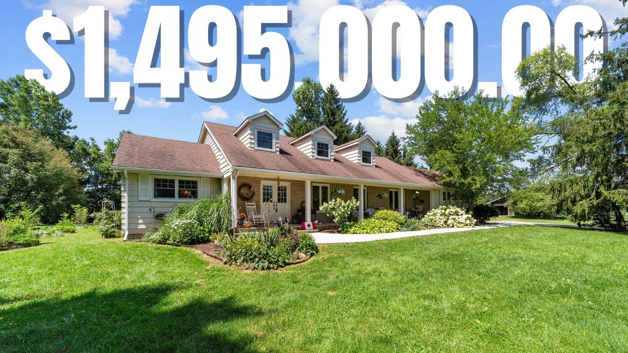 Luxury Country Estate | 10-Acre Sanctuary with Horse Barn & Scenic Views – 5856 Cook Road, London ON