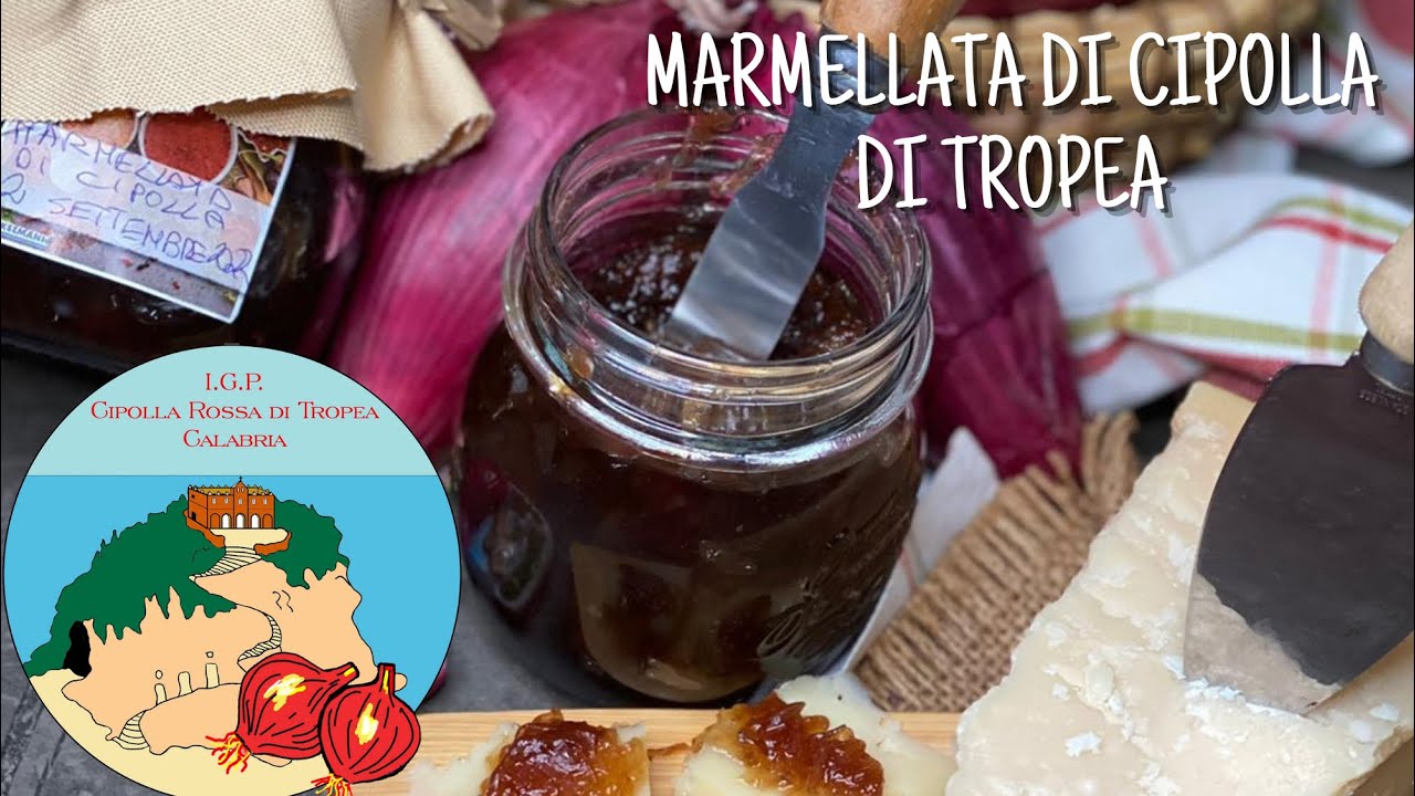 MARMELLATA DI CIPOLLA ROSSA DI TROPEA/ Tropea onion jam- facile da preparare