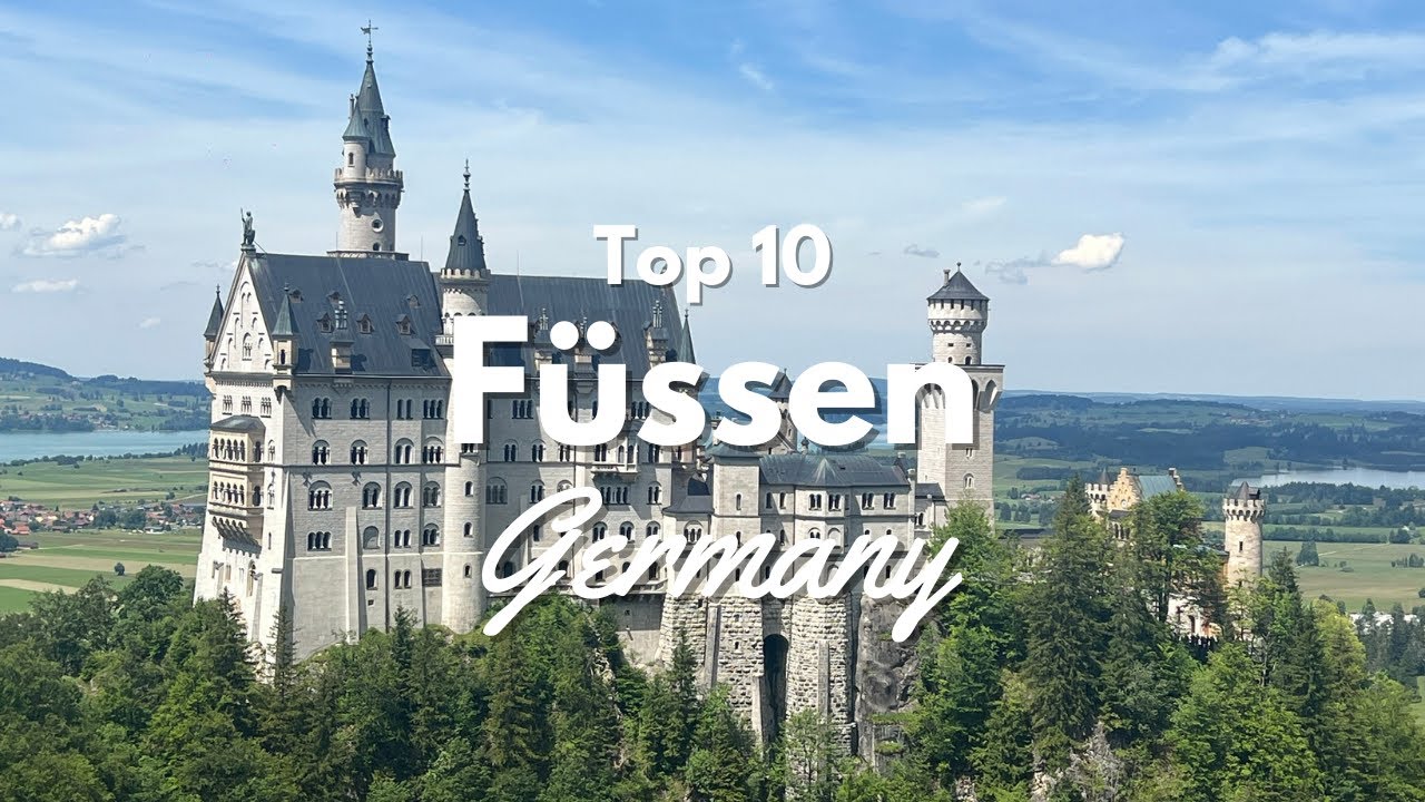 10 лучших занятий в Фюссене, Германия! 🇩🇪