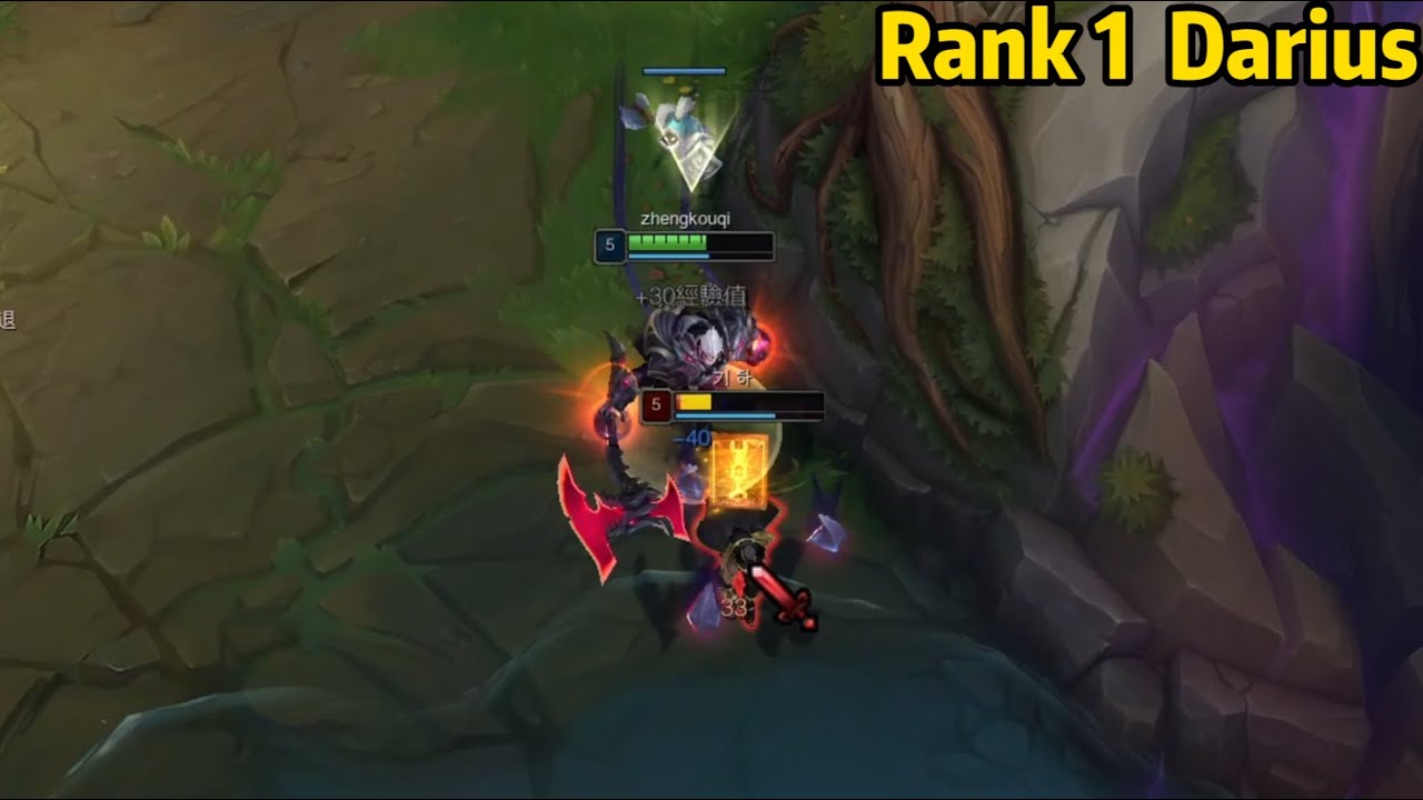 Rank 1 Darius: How to DESTROY Twisted Fate Top in KR Grandmaster!
