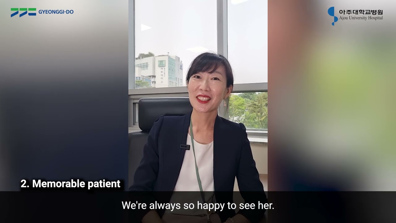 Ajou University Hospital, interview with a hospital coordinator