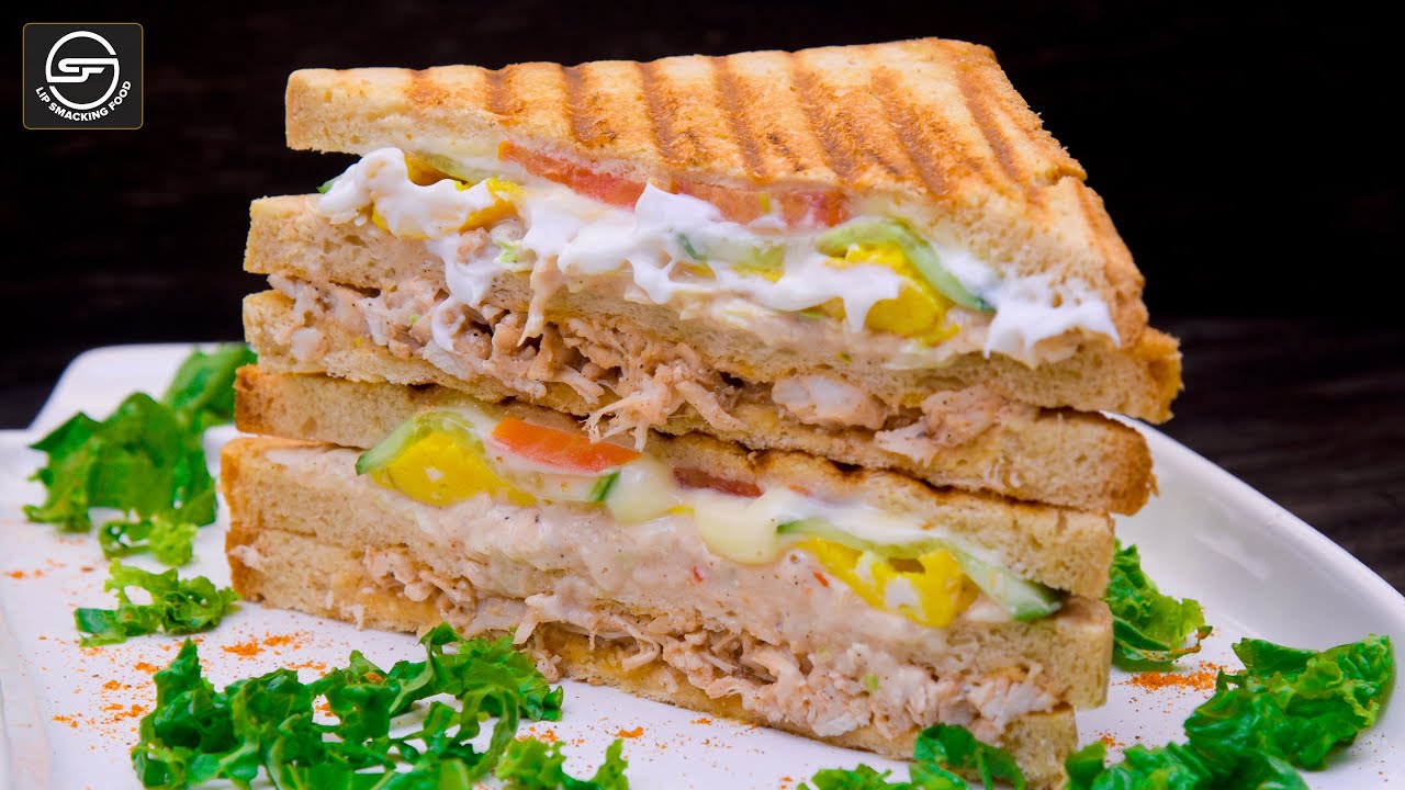 Club Sandwich Recipe By Lip Smacking Food.