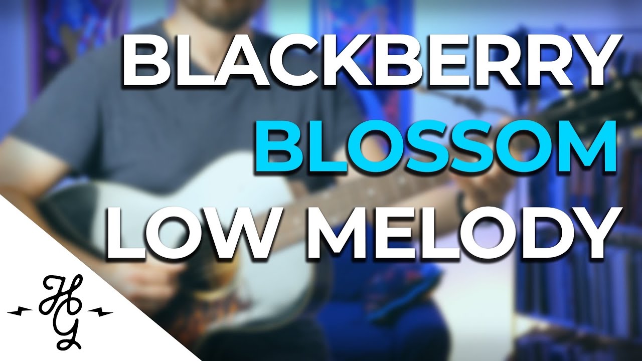 Blackberry Blossom // Low Octave Melody // Bluegrass Guitar Lesson