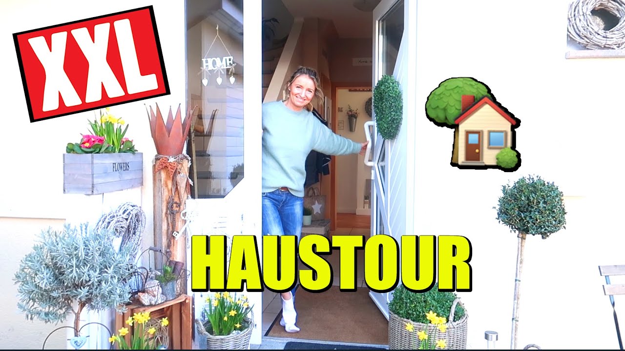 XXL - HAUSTOUR 🥰 1 Jahr nach Einzug 😅 Ich zeige euch ALLES  😇  Vlog  🌸 marieland 💐