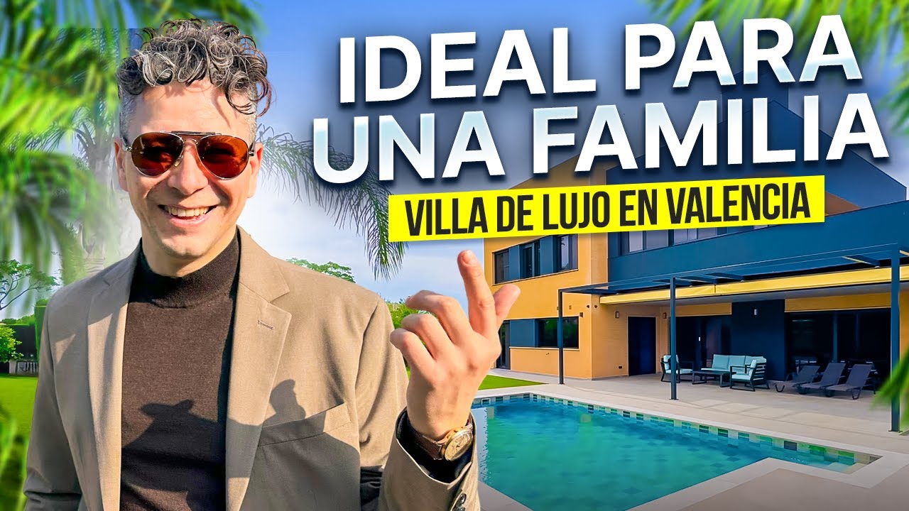 ¡Villa de lujo en Bétera (Valencia) con todas las comodidades!