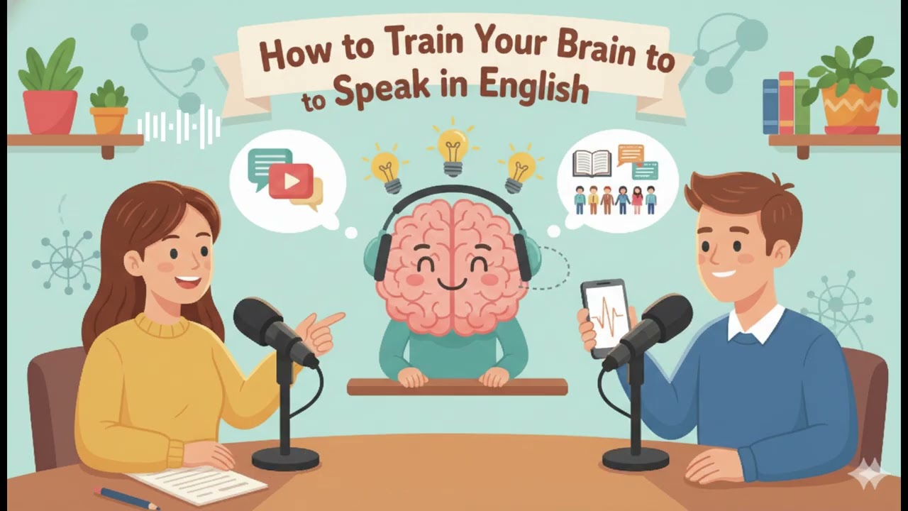 Train Your Brain to Speak in English