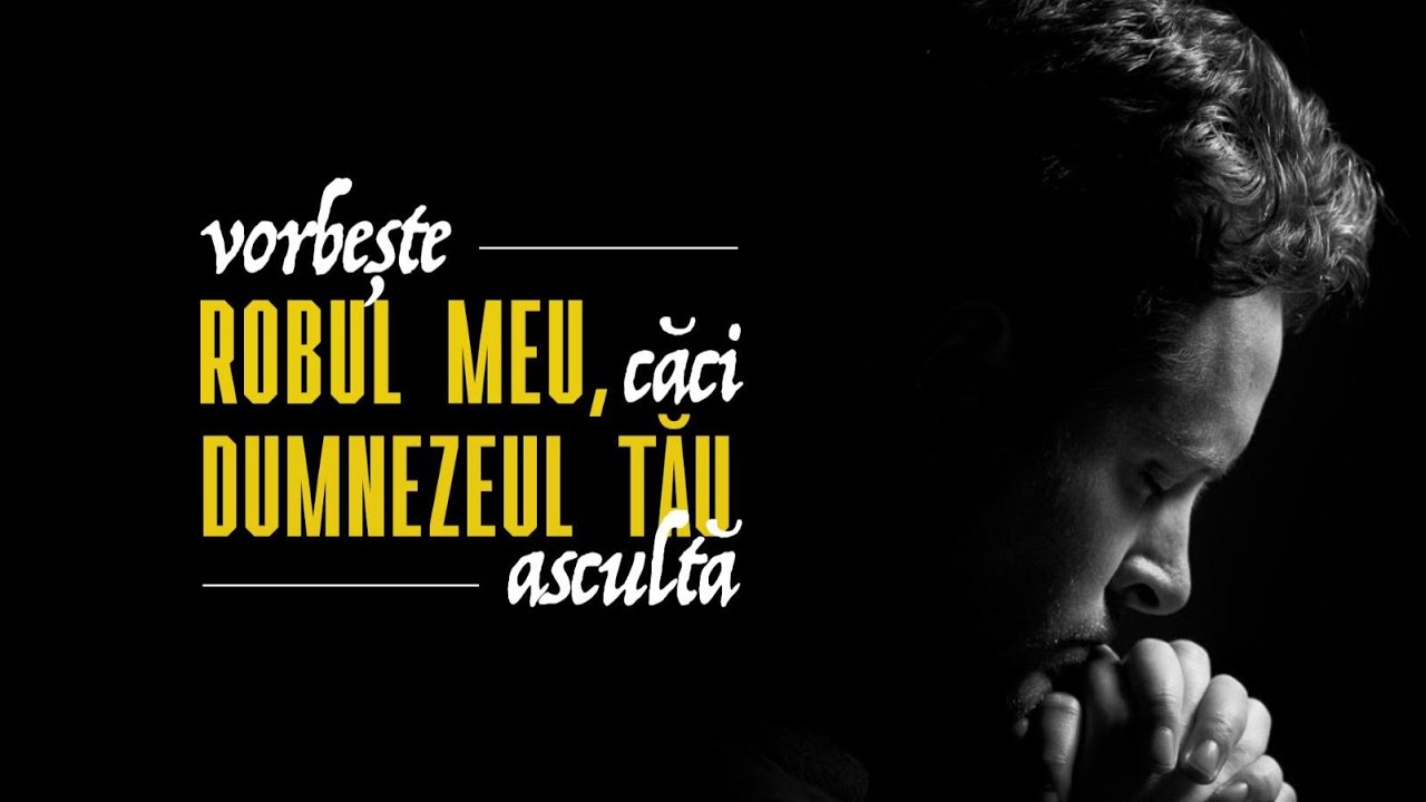 Florin Ianovici - Vorbește robul meu, căci Dumnezeul tău ascultă | BISERICA RENOVATIO