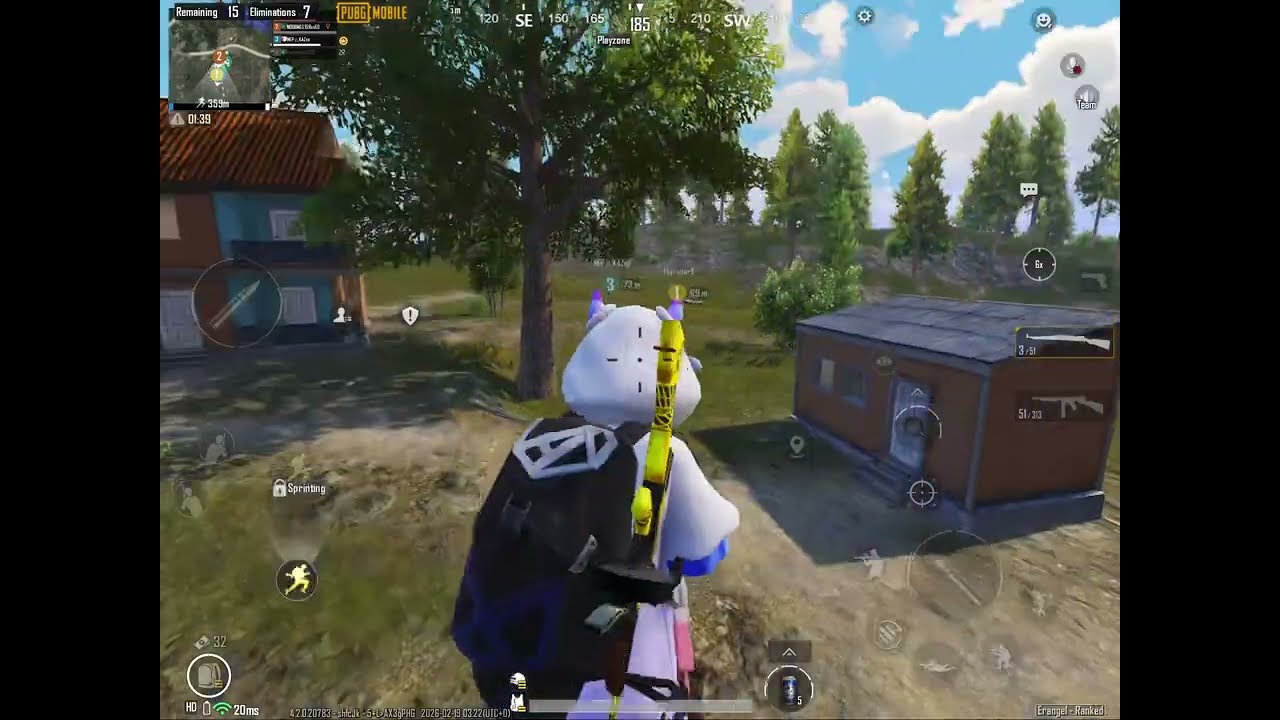 PUBG BATTLE ROYALE GAMEPLAY Walkthrough ( HD 60fps) 