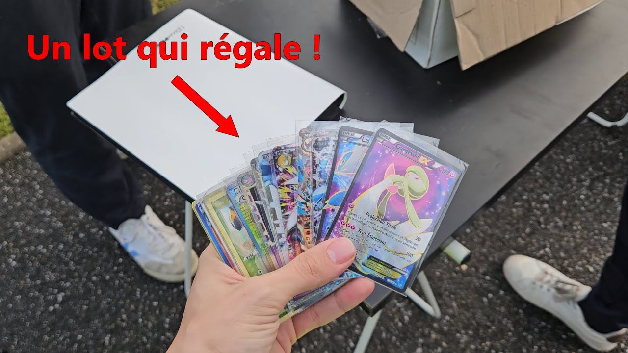 Un super lot Pokémon en vide grenier ! Et pleins de belles trouvailles !