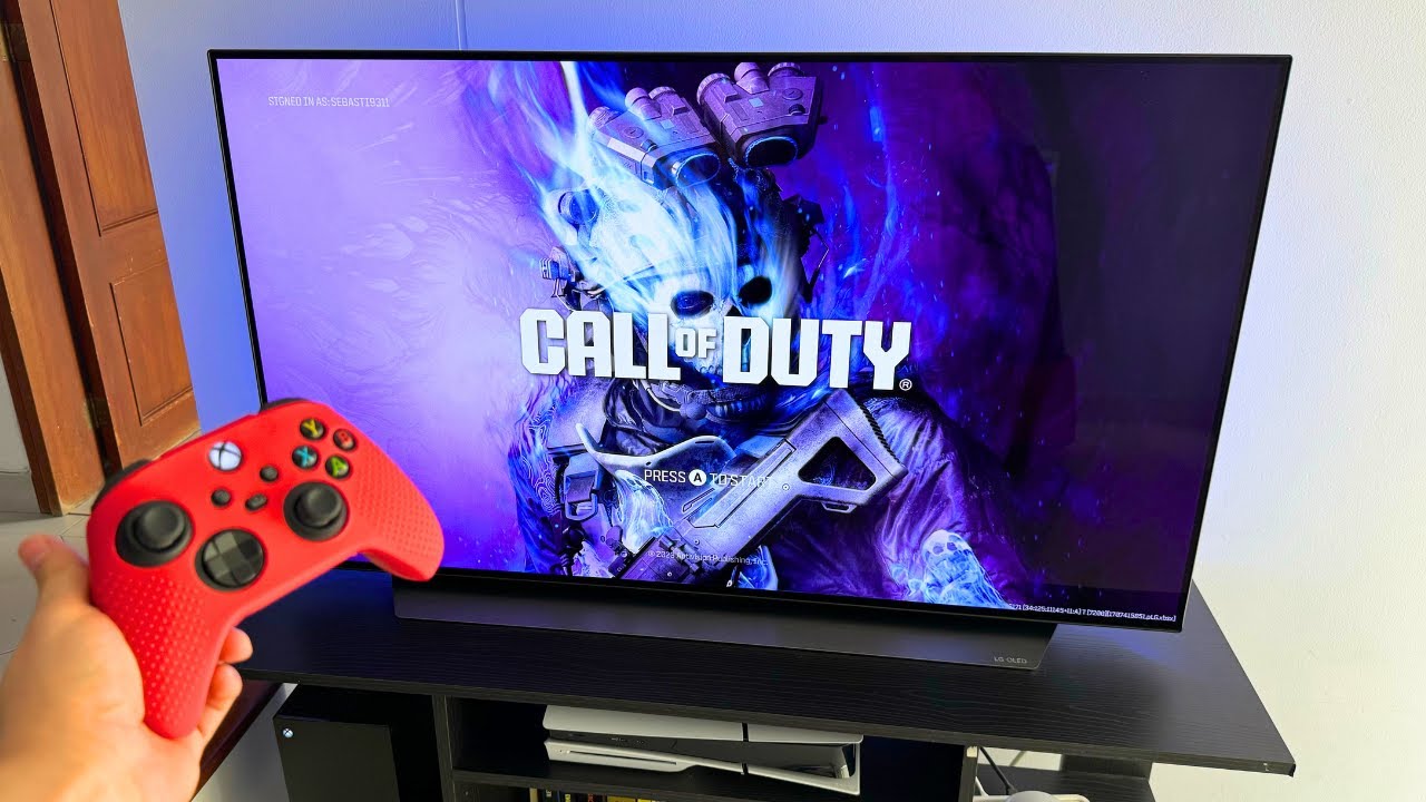LG OLED C2 + WARZONE 3 Xbox Series X Gameplay 4K 120 FPS Dolby Vision Test