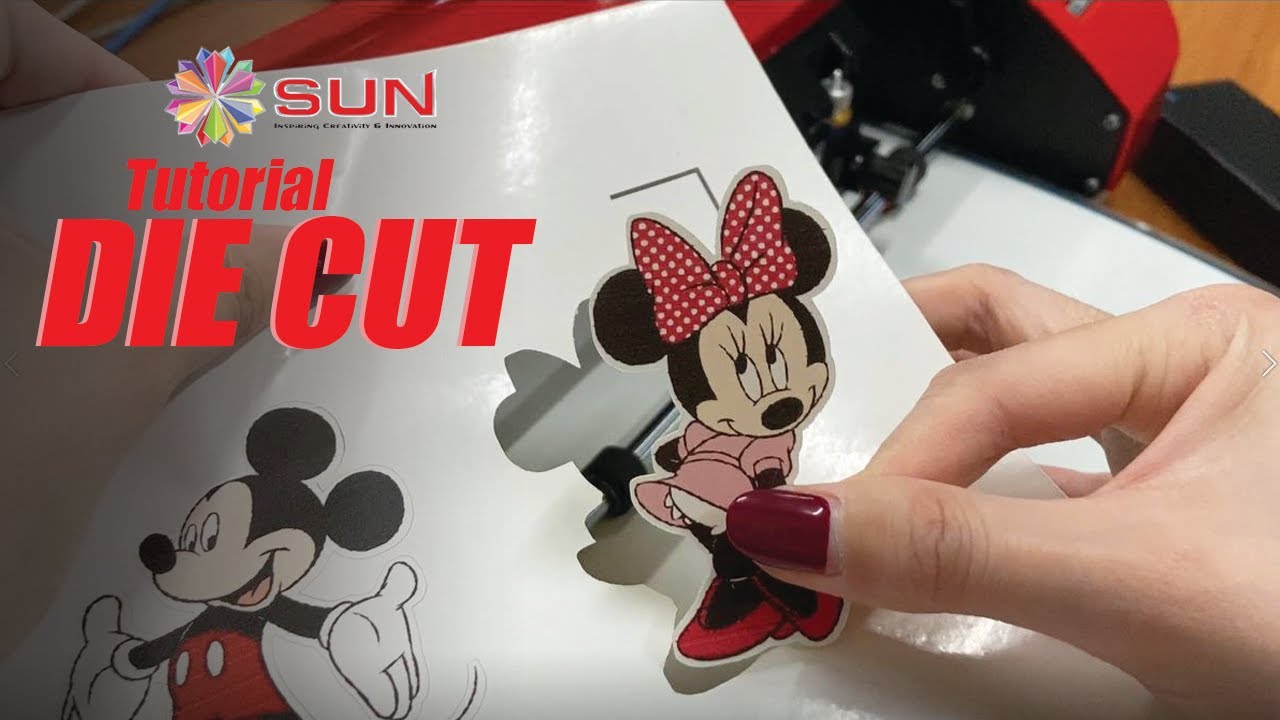 Tutorial Die Cut Sticker di Mesin Cutting Sticker - SUN Indonesia