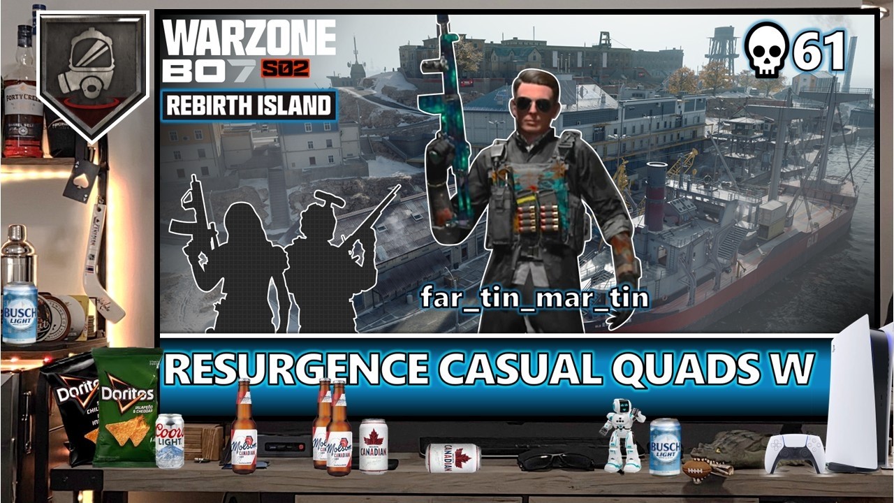 Resurgence casual W 61 kills team D20260309 factory boat finish