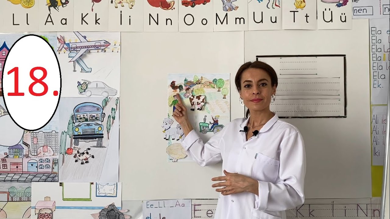 Okuma Yazma Öğreniyorum - Dik Temel Harfler - 