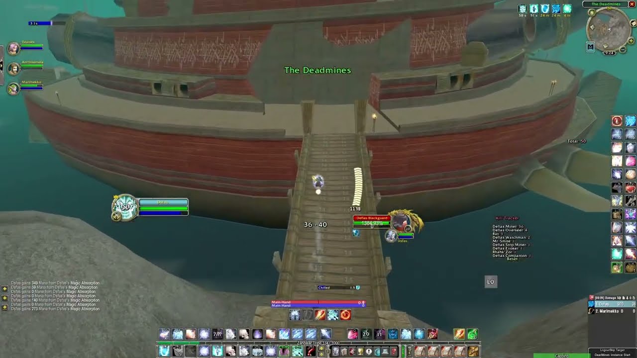Deadmines boost - All bosses, No mobs reseting, 9 min runs - 5-10k xp pr. run