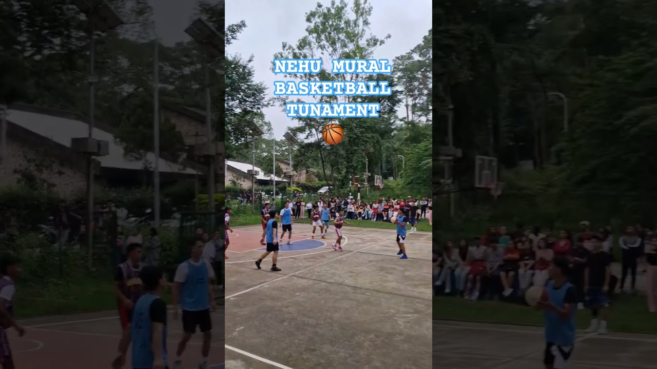 NEHU MURAL BASKETBALL TUNAMENT 🏀 #nehu #shkriesun #meghalaya #shillong #sports  #shorts