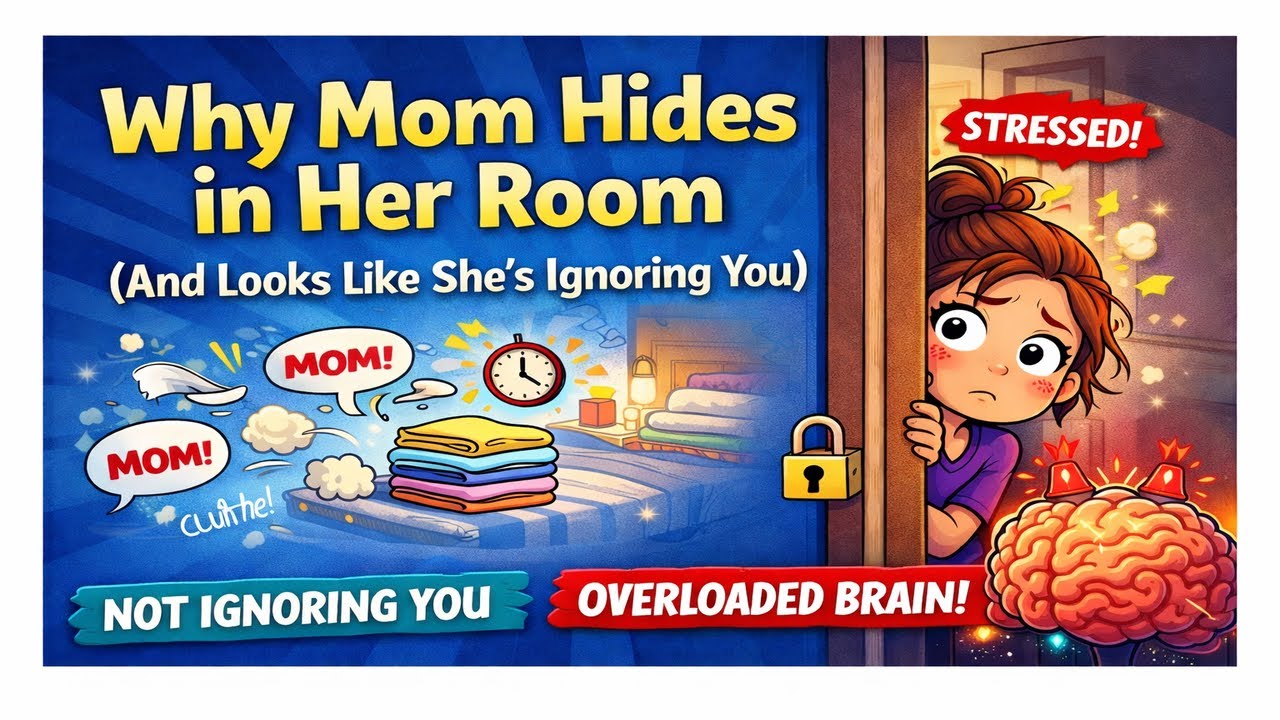 Why Mom Sometimes Hides in Her Room  (And Looks Like She's Ignoring You)