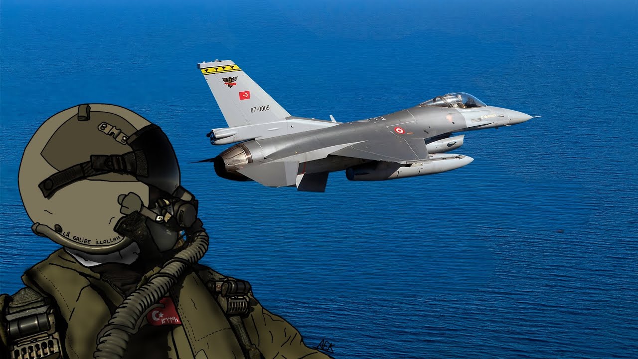 Alla Beni Pulla Beni but you're dogfighting Greek fighter jets over the Agean Sea