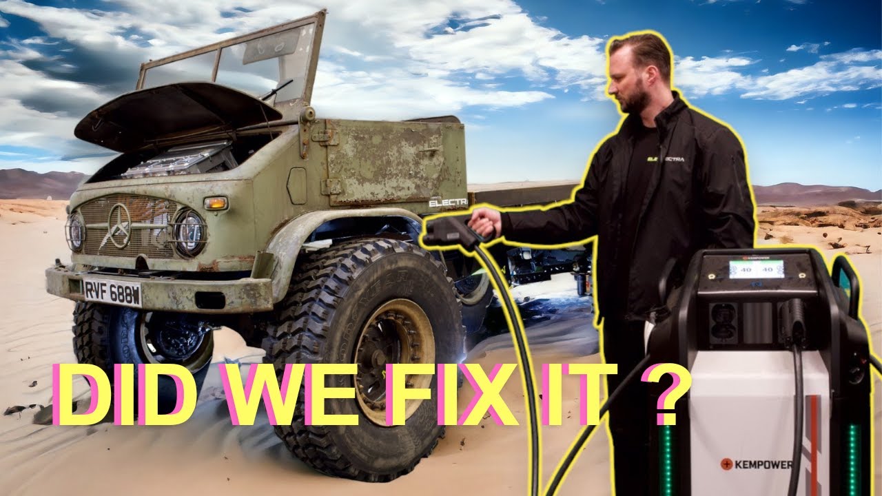 Electric Unimog 404 Mog-E (Part 3) Progress and future plans for the Unimog