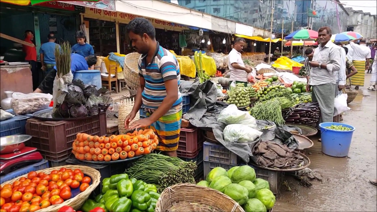 Amazing Big Morning Vegetables Market In Mirpur Dhaka Bangladesh 2017
