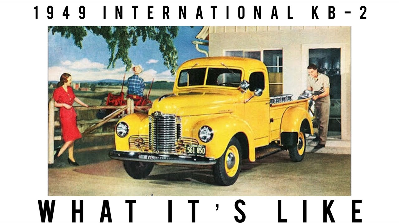 1949 international KB-2, most detailed information on this rare truck