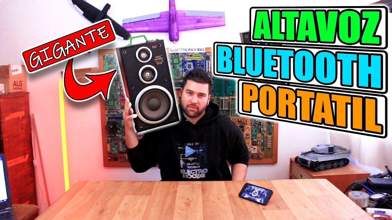 Pr#78 - Altavoz portátil | Bluetooth | Gigante | Recargable