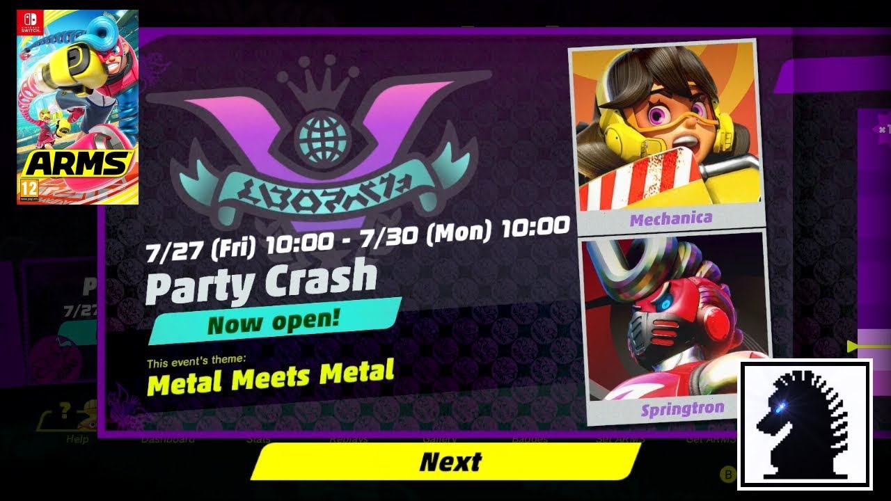 NS ARMS - The 13th Party Crash - Metal Meets Metal: Mechanica vs Springtron