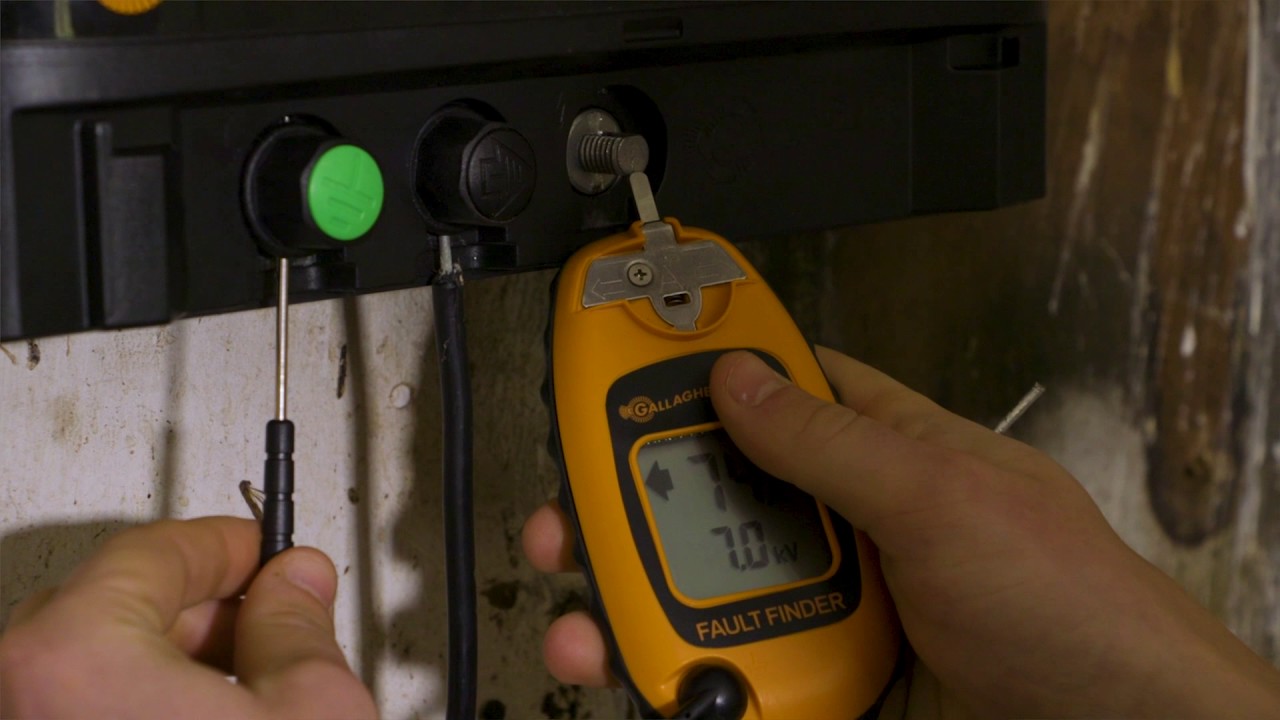Gallagher Fault Finding - Check your energizer