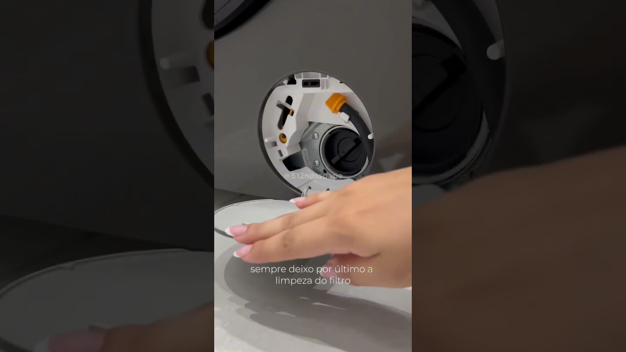 Limpeza da Lava e Seca - Midea 11kg