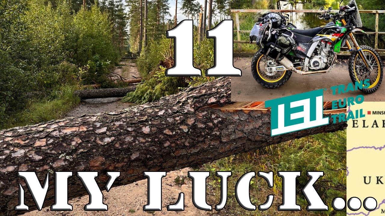 NordKapp to Portugal. Part 11. TET Lithuania, South East. Solo motorcycle camping trip.  AJP PR7
