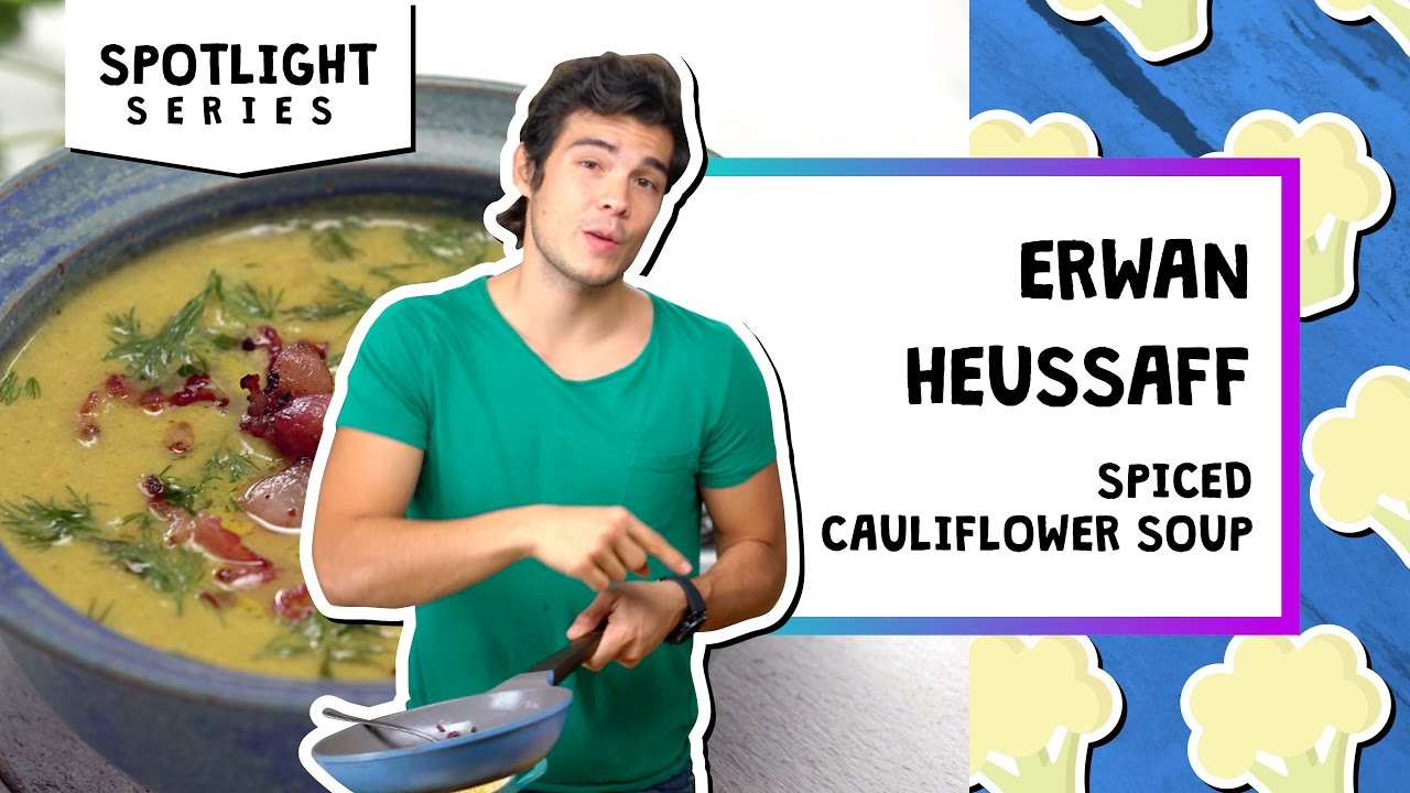 Spiced Cauliflower Soup l Spotlight-Erwan Heussaff