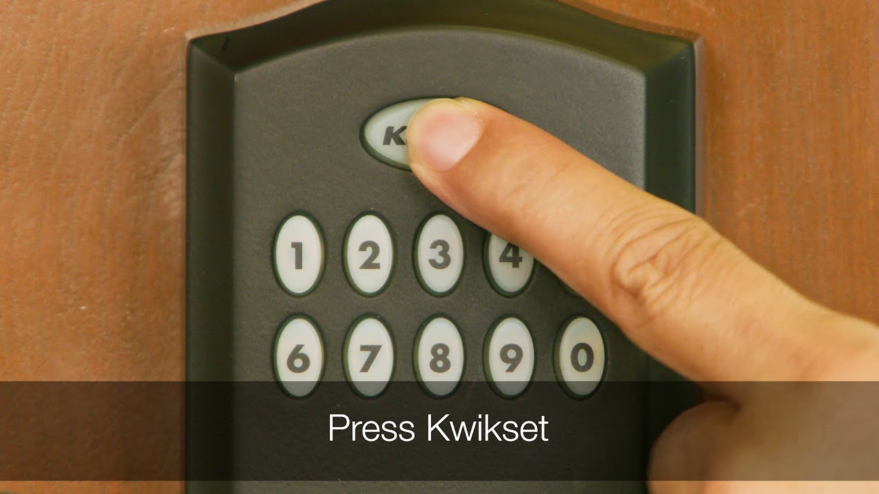 Adding a User Code to the Kwikset Smartcode 955/917