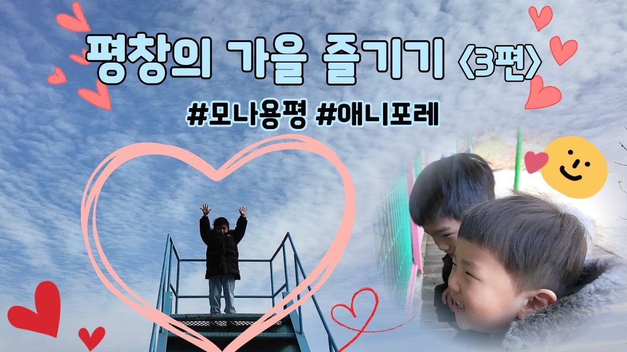 2025 평창여행 Vlog 3편 / 모나용평 안에 애니포레 즐기기 / 멋진 갈대숲과 동물들
