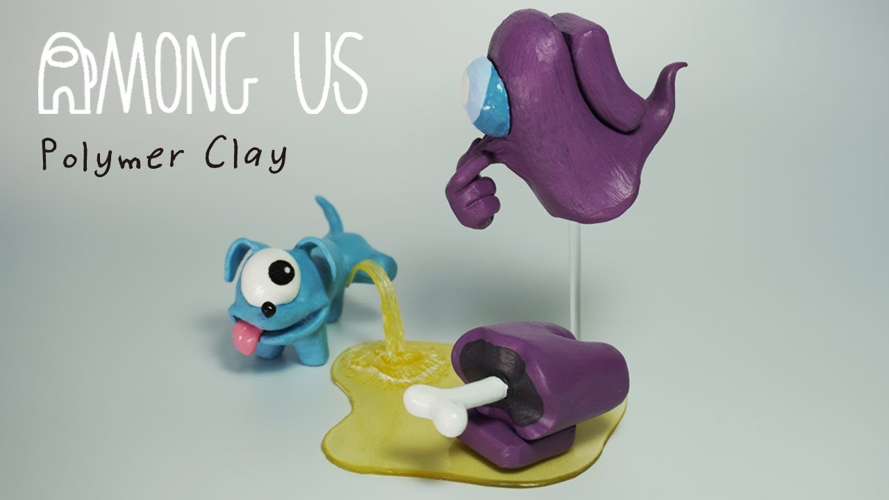 Making Among Us With Polymer Clay/어몽어스 만들기