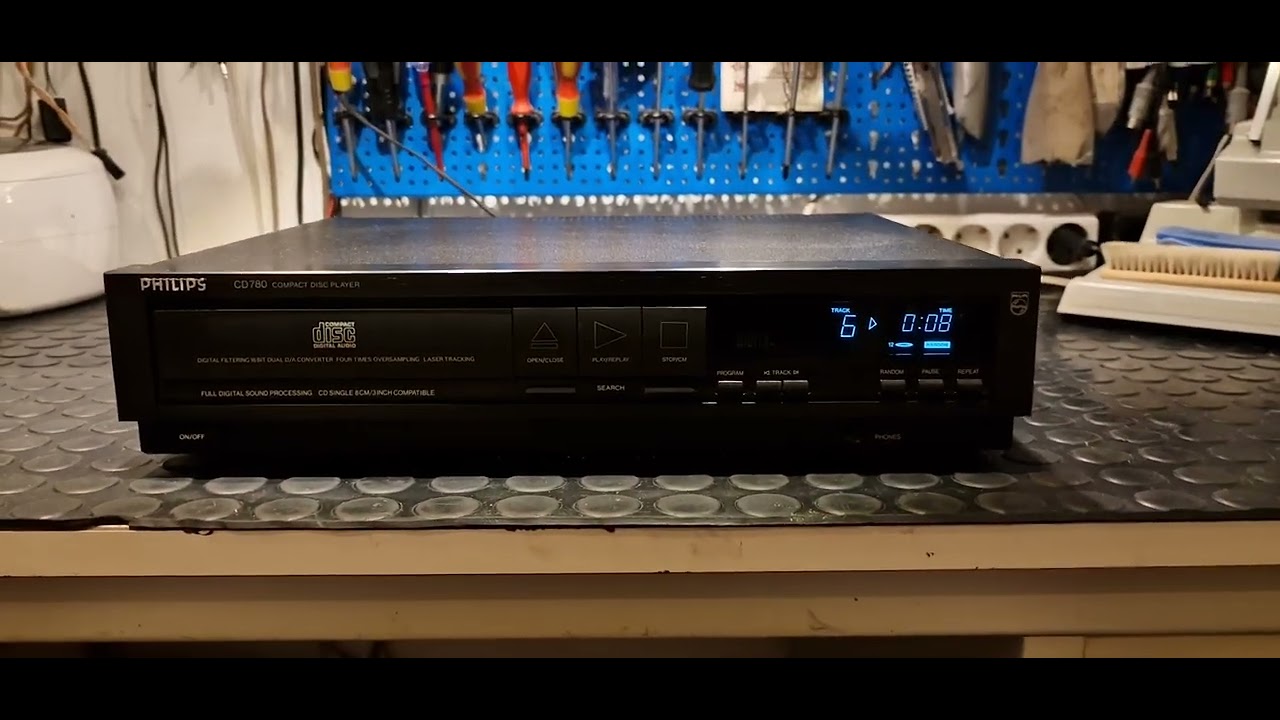 PHILIPS CD-780 high fidelity from 80' -test-
