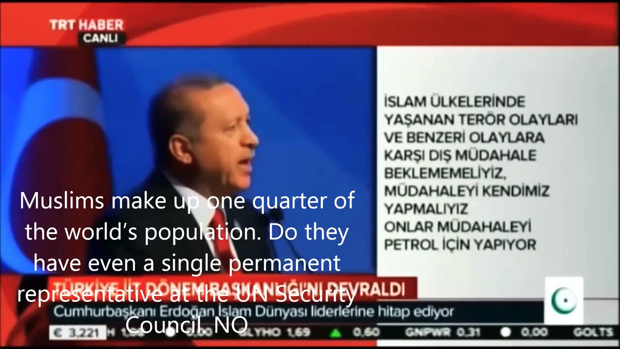 Powerful Speech - Recep Tayyip Erdogan (English subtitle)
