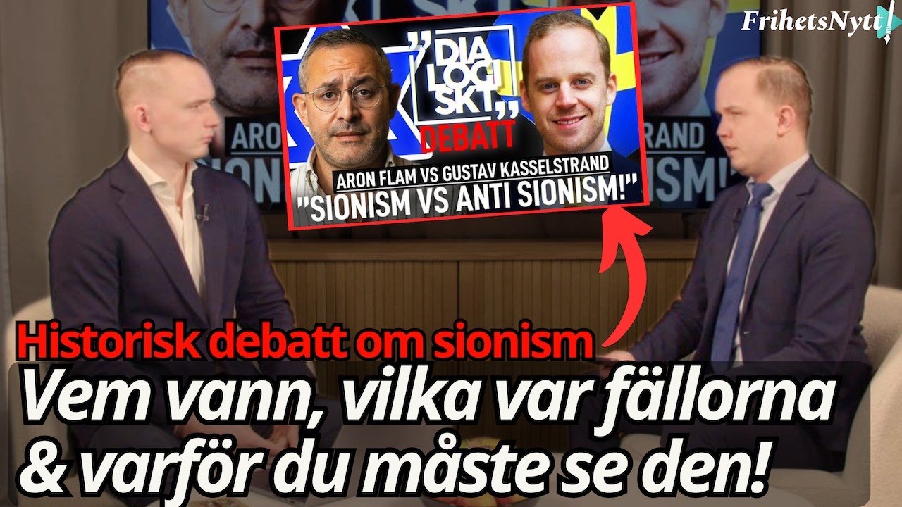 S&aring; gick den historiska debatten om sionism mellan Gustav Kasselstrand & Aron Flam