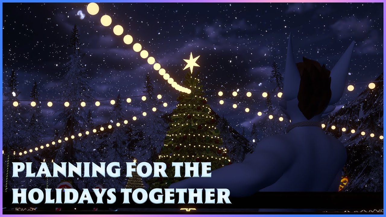 Furry ASMR - Planning For The Holidays Together