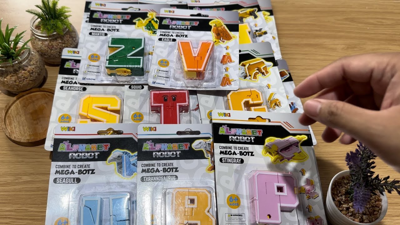Unboxing Robot ABC | Toy Story Telling | Cerita Mainan