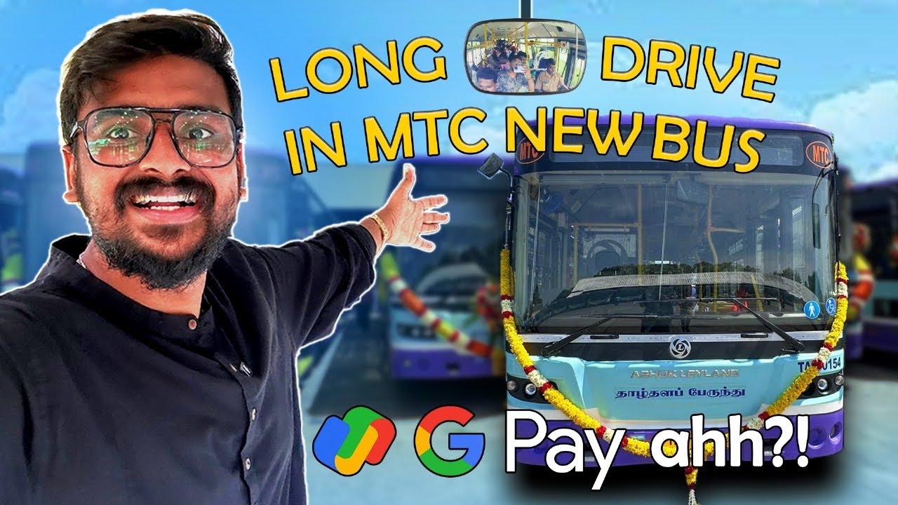 MTC VS SETC RACE 🔥Full Review of New MTC Low Floor Bus in Tamil | Koyembedu~Kilambakkam | Tuberbasss