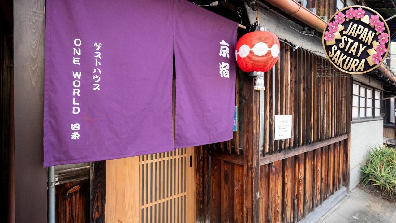 GuestHouse OneWorld Shijo四条京町屋 | Kyoto, Japan | Hotel Review 🏩