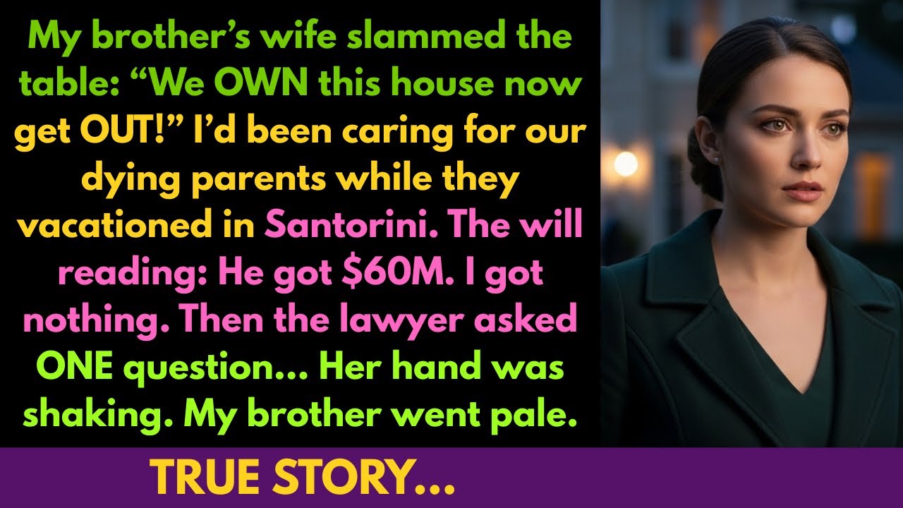 My Brother Got $60M And Threw Me Out, The Lawyer Asked One Question That Made HisWife’s Face Go PALE
