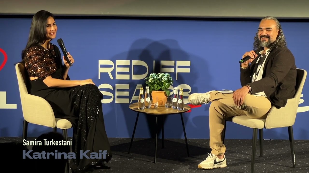‏   Conversation with  Katrina Kaif At Red Sea Film Festival 2023 Jeddah