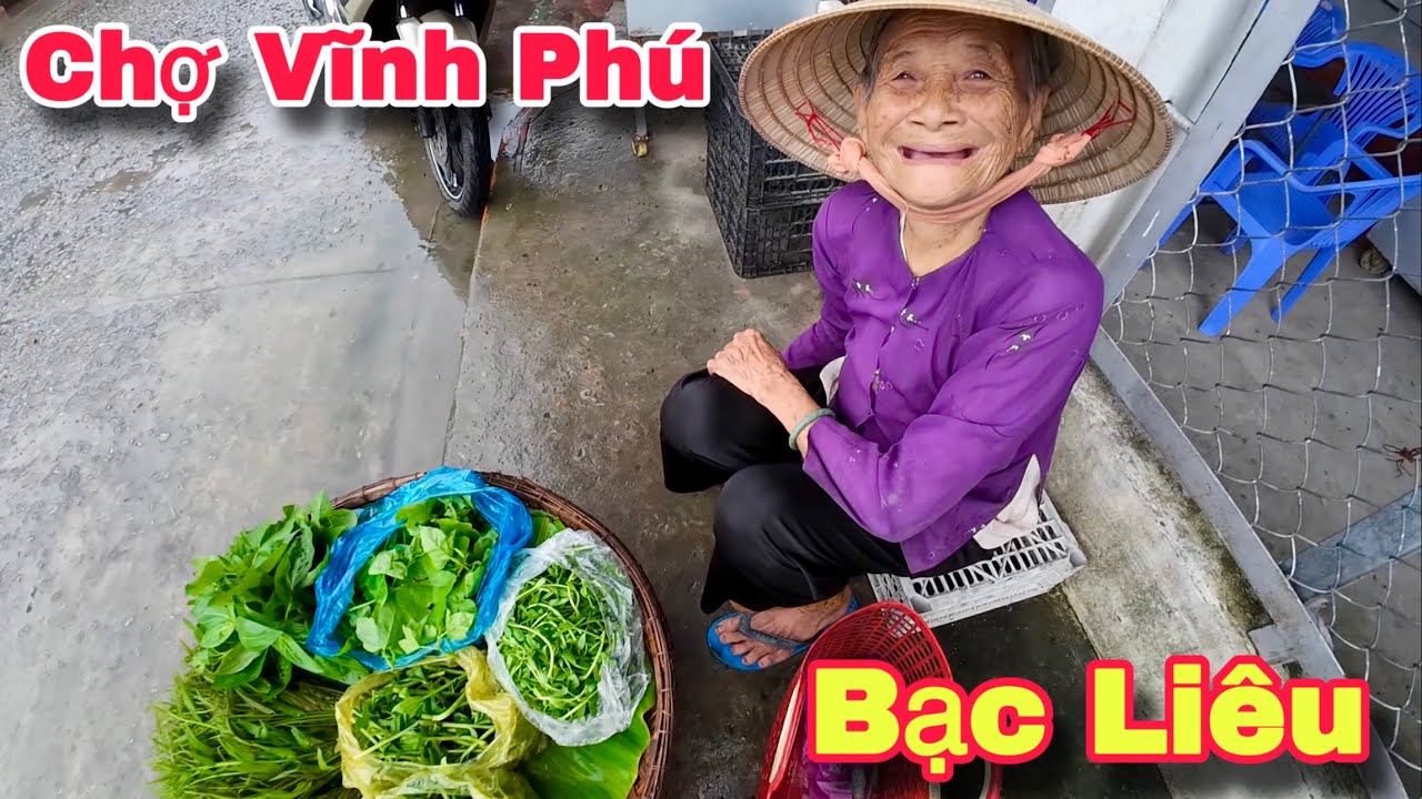 Chợ Vĩnh Phú Hồng Dân Bạc Liêu Người Lớn Tuổi Khó Khăn Hạnh Phúc Nhận Quà Từ Mỹ | Khương Nhựt Minh