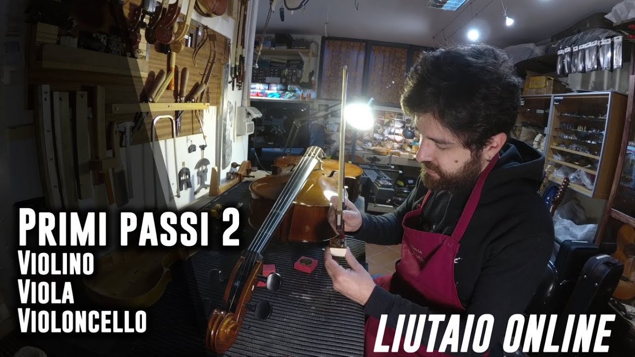 Come regolare il violino, violoncello, viola /// Liutaio Online (2/2)