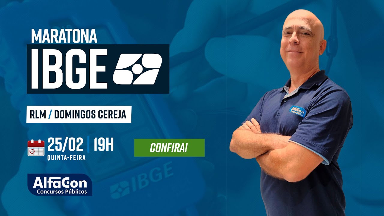 Maratona IBGE - RLM | AlfaCon