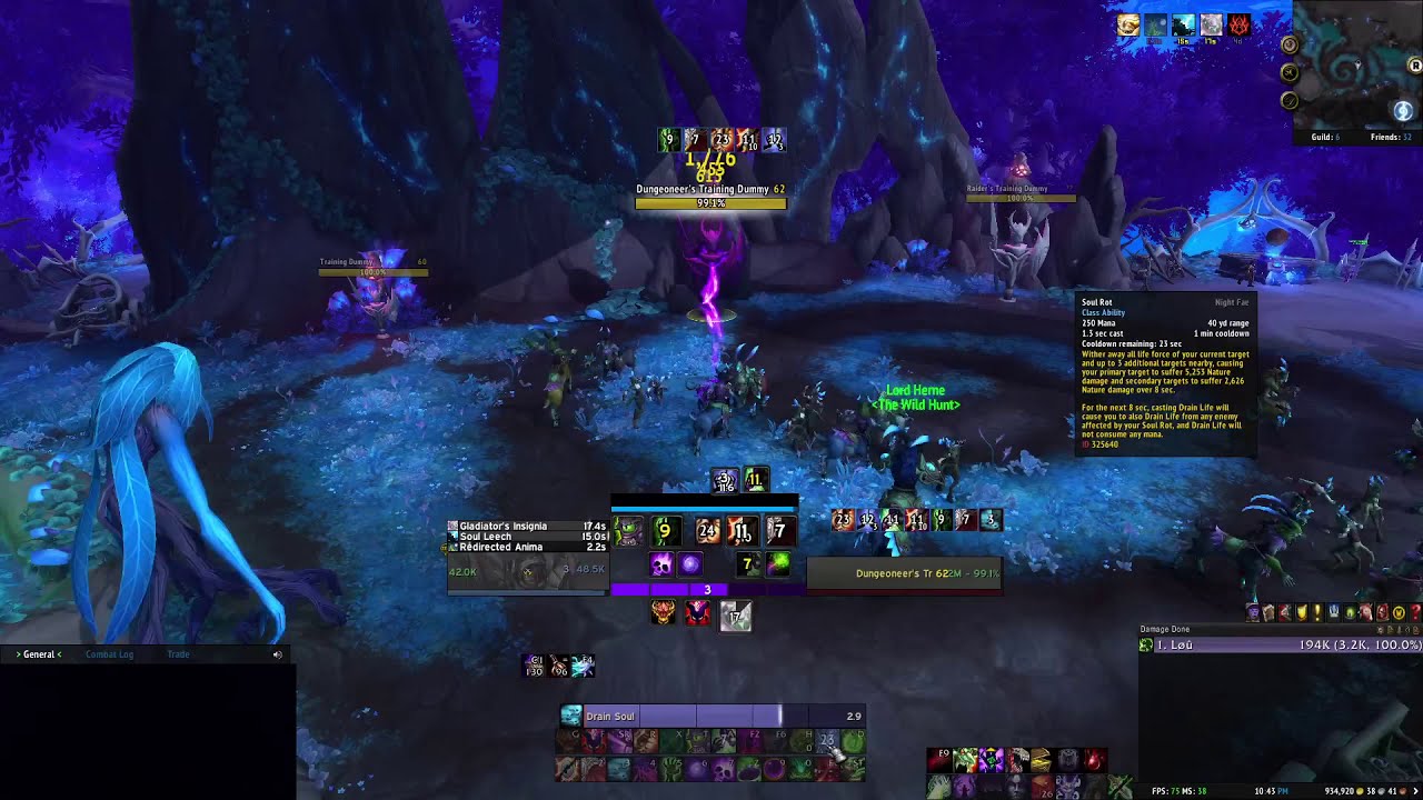Shadowlands 9.0 Affliction Warlock DPS Guide