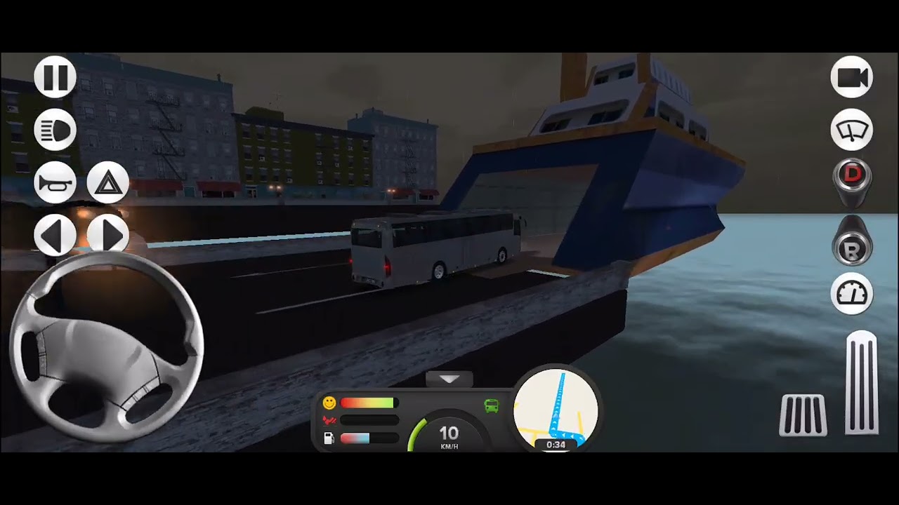 Bus simulator - armstrrdam to london