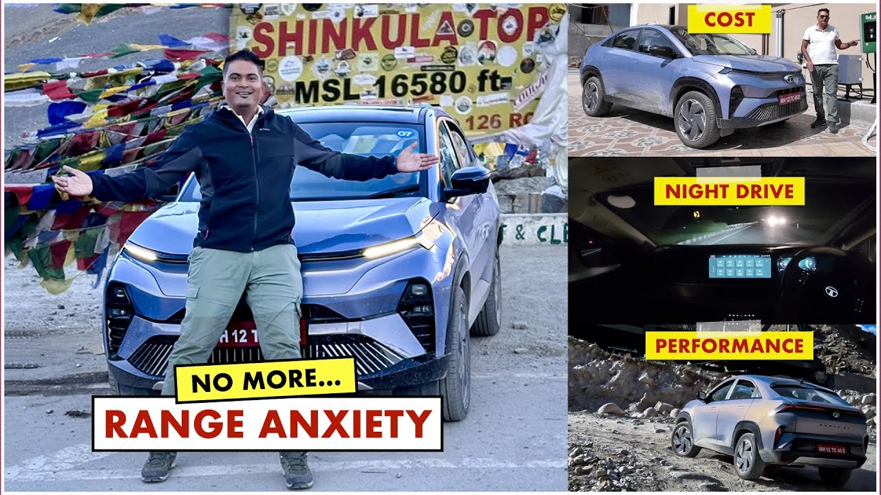 प्लान था Manali का, पहुँच गए Shinkula Top - ये है CURVV EV का जलवा ! 700 km Long Trip to Hills