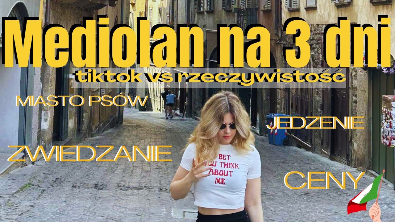 Mediolan z TikToka… 🎥✨krótka wycieczka/ czy warto?